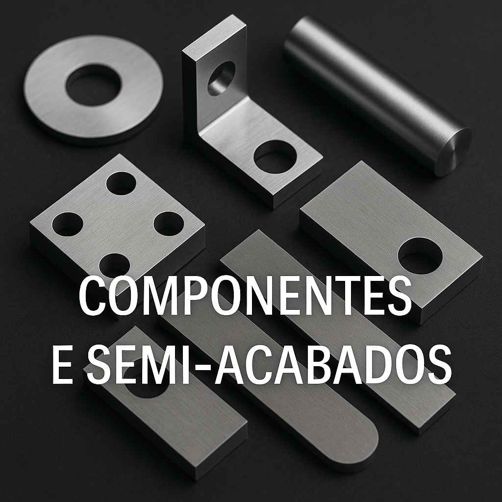 Imagem de materiais de componentes e semi acabados
