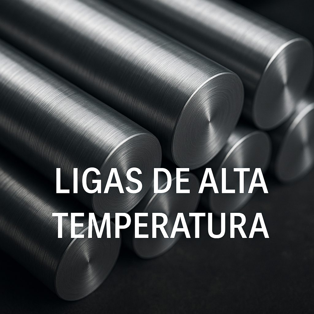 Imagem de materiais em ligas de alta temperatura