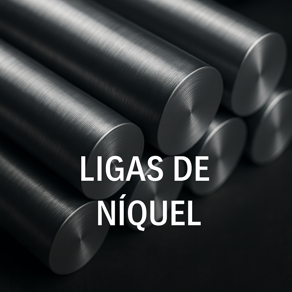 Imagem de materiai em ligas de niquel
