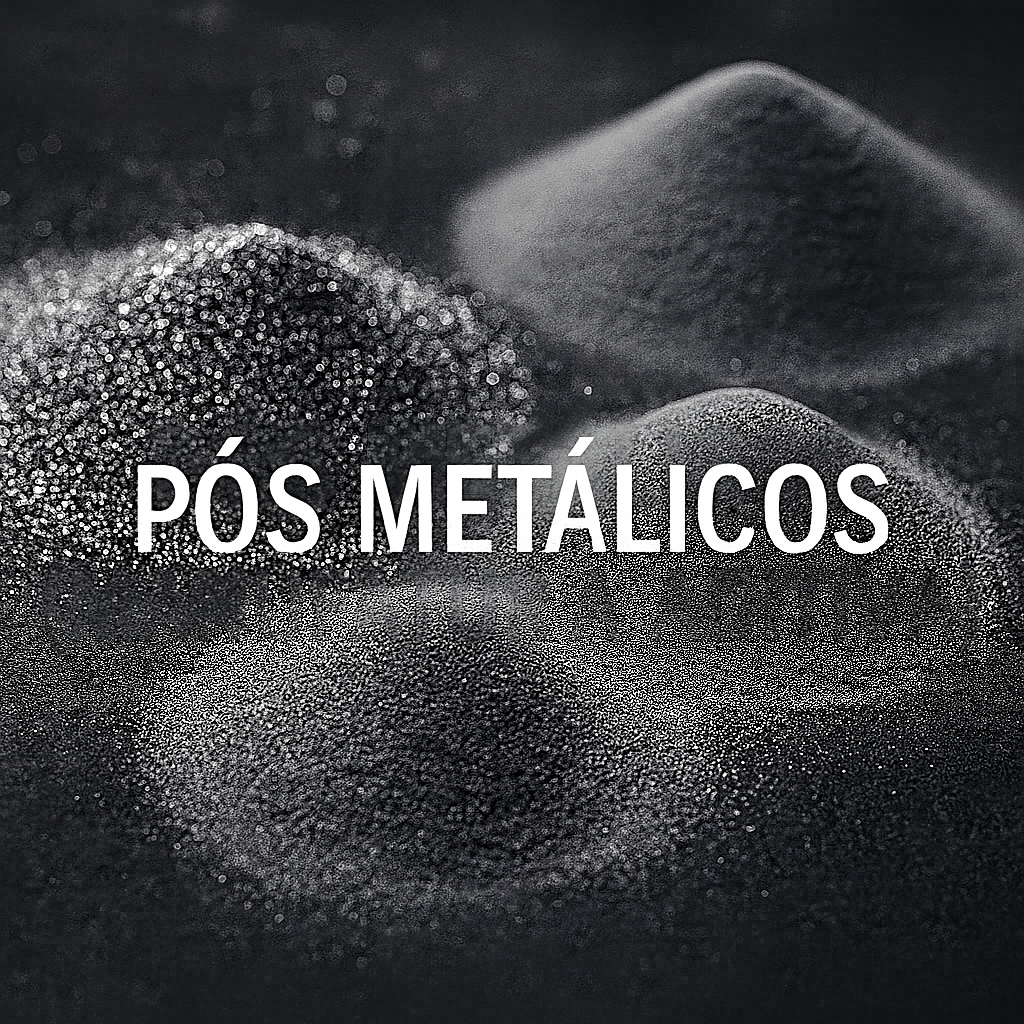 Imagem de material de pó metálico